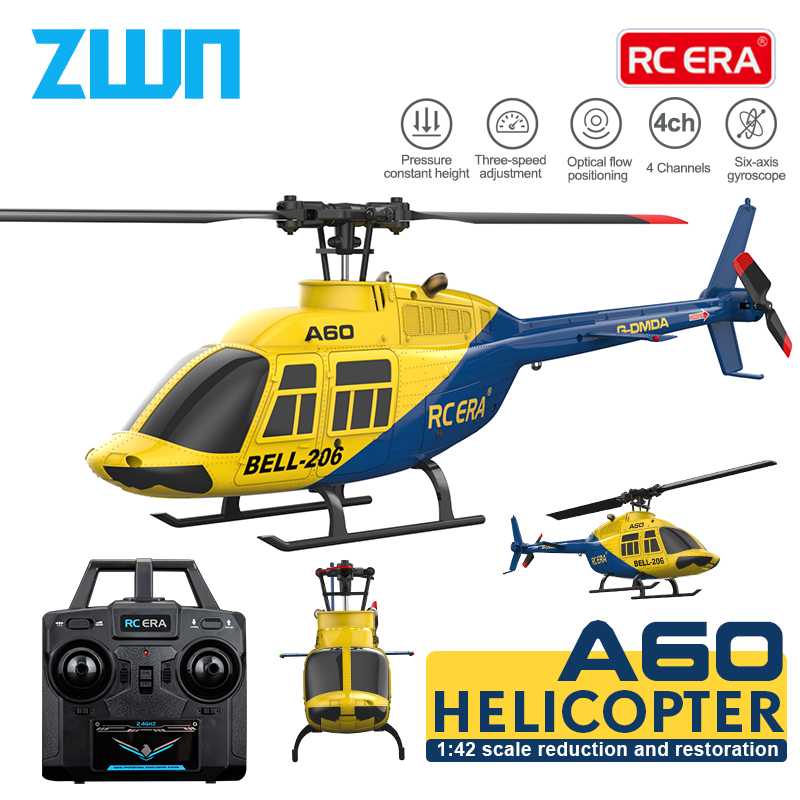 Rc Helicopter Large - A60 RC ヘリコプター 2.4G 6軸ジャイロスコープ 4CH