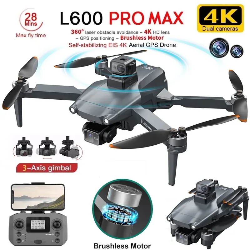 Rc Helicopter Case - L600 プロマックス GPS ドローンプロフェッショナル 4K 3