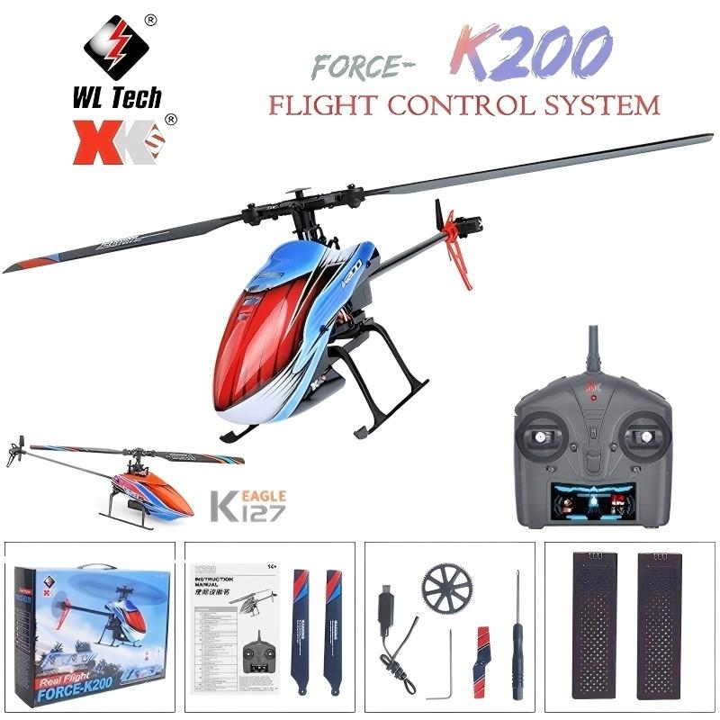Rc Helicopter Blade - WLtoys RCヘリコプター K200 K127 2.4Ghz 4CH