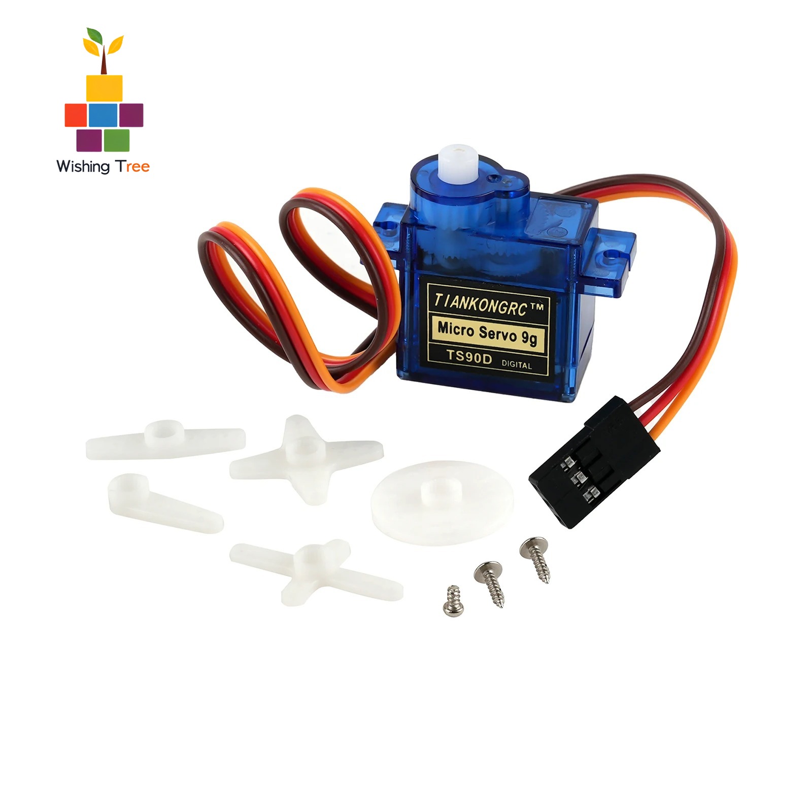 Rc Helicopter Motor - TS90D 9g デジタルマイクロサーボ 180/270 ° 制御可能な角度360