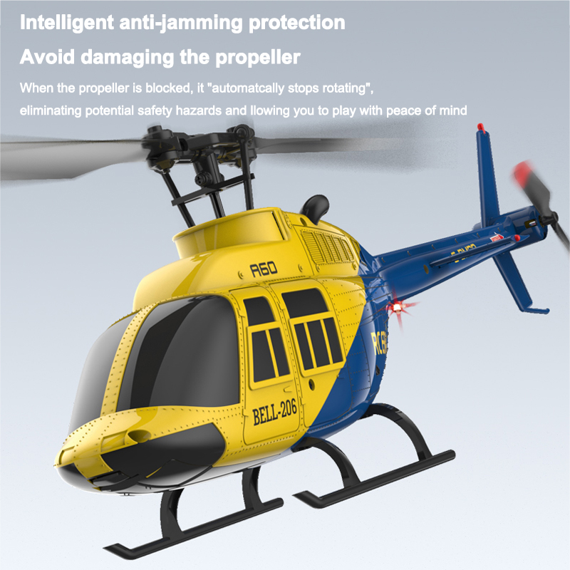 A60 RC ヘリコプター 2.4G 6軸ジャイロスコープ  - Rc Helicopter Large のレビューと価格