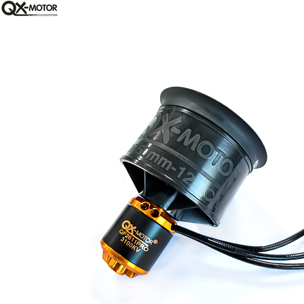 50mm 12ブレードEDFファン QX-MOTOR QF2 - Rc Helicopter Blade のレビューと価格