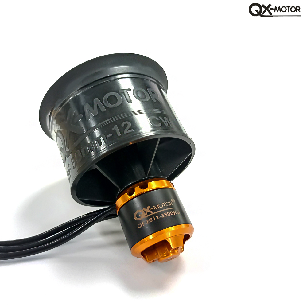 50mm 12ブレードEDFファン QX-MOTOR QF2 - Rc Helicopter Blade のレビューと価格