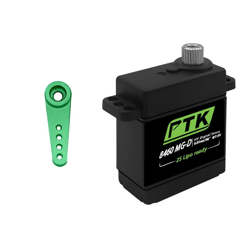 PTK 8460 MG-D9gデジタルサーボメタルギアリモコ - Rc Helicopter Motor のレビューと価格