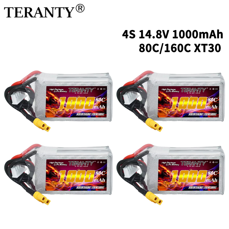 TERANTY 4S 1000mAh 14.8V 80C/1 - Rc Helicopter Parts のレビューと価格