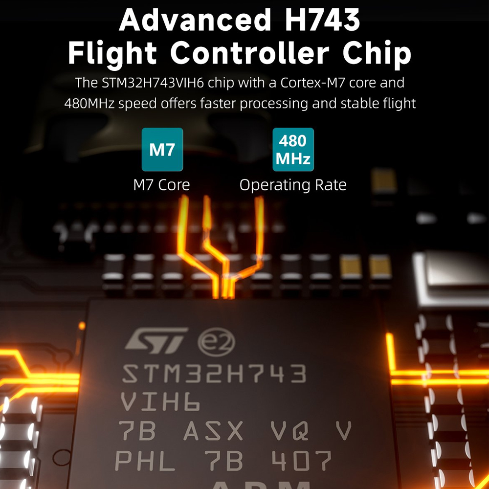GEPRC TAKER H743 BT 8Bit 80A ス - Rc Helicopter Case のレビューと価格