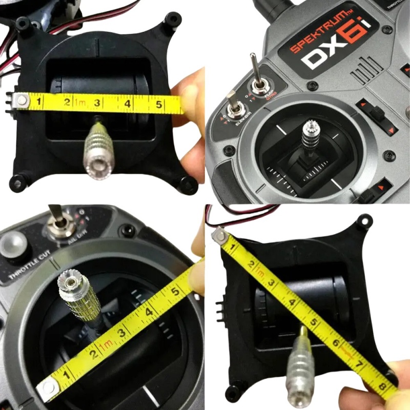 ジンバルコントロールスティックロッカースロットルアップグレー - Rc Helicopter Parts のレビューと価格