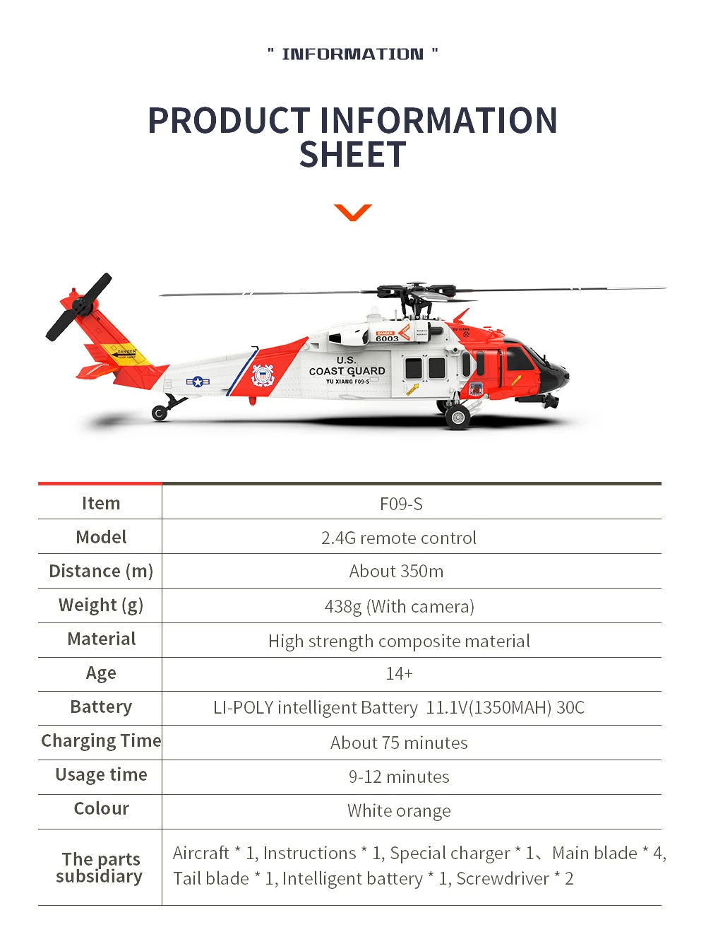 YU XIANG F09-S バッテリー 6CH UH60  - Rc Helicopter Coaxial のレビューと価格
