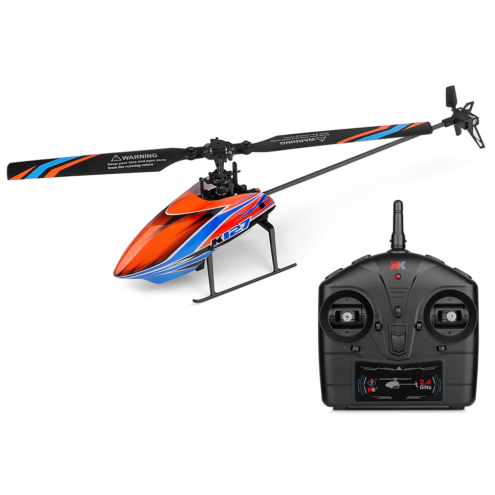 Wltoys xk K127 2.4グラム4CH 6-Aix - Rc Helicopter Large のレビューと価格