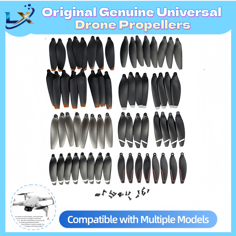 2SET 16PCS オリジナル汎用ドローンブレード、ブラシ - Rc Helicopter Blade のレビューと価格