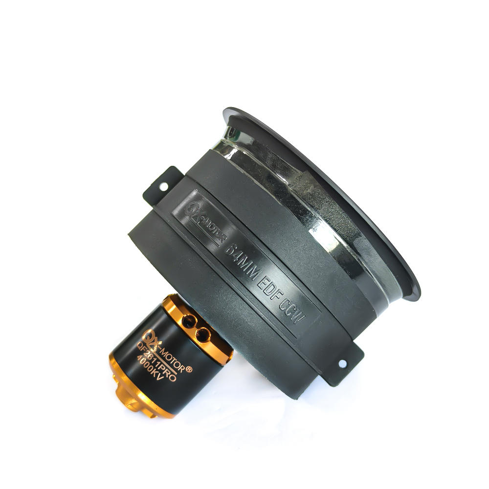 QX-MOTOR 64mm EDF 5枚羽根ダクトファン C - Rc Helicopter Blade のレビューと価格