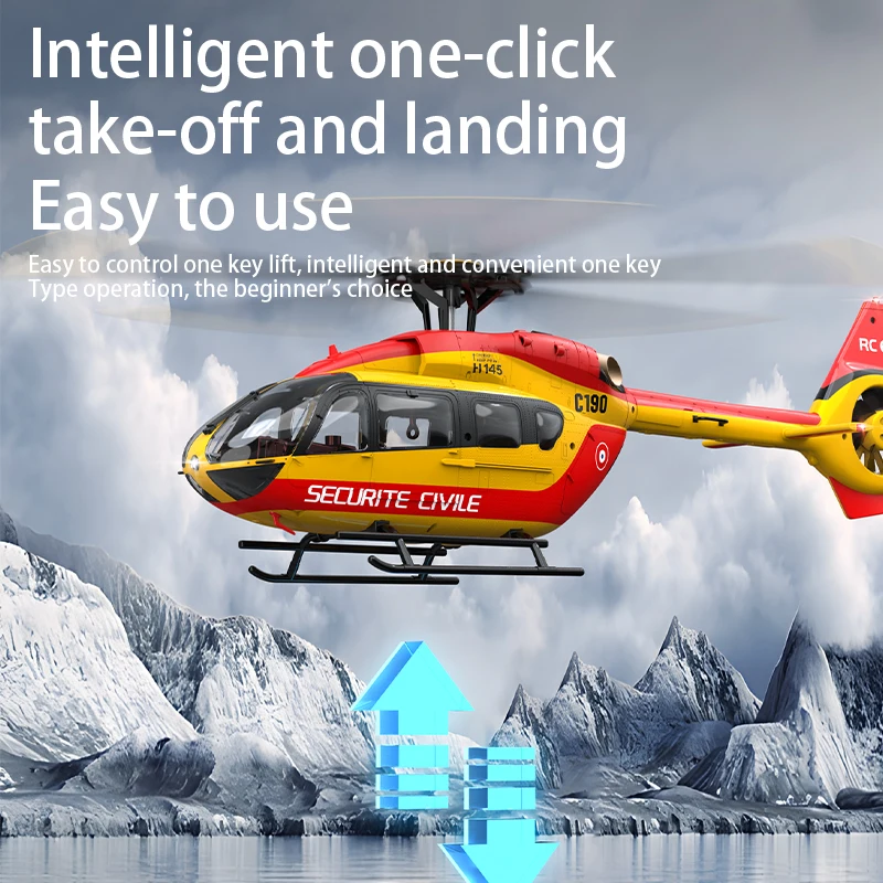 C190 RCヘリコプター 2.4G 6軸ジャイロスコープ  - Rc Helicopter Large のレビューと価格