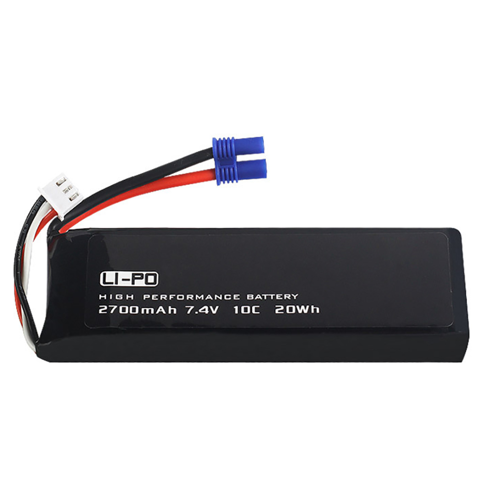 7.4V 2700mAh 10C オリジナルバッテリー Hu - Rc Helicopter Parts のレビューと価格